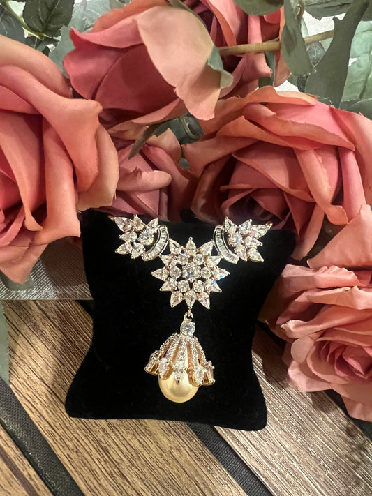 Pearl drop Swarovski pendant