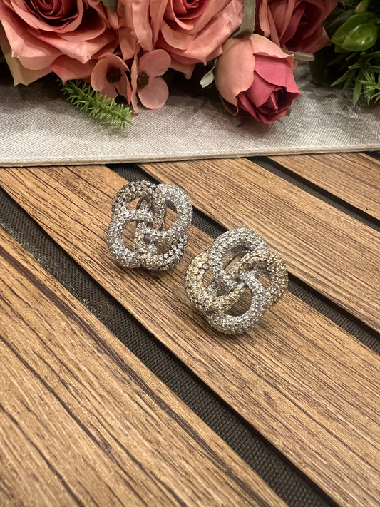 Knot earrings