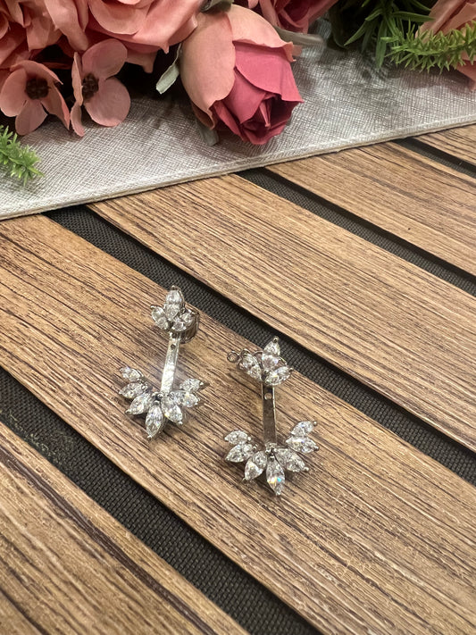 Adjustable Marquis Swarovski earrings