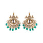 2 peacock big studs