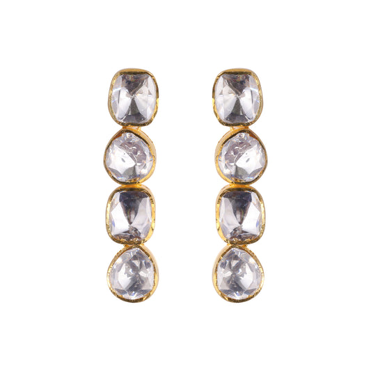 4 stone earrings